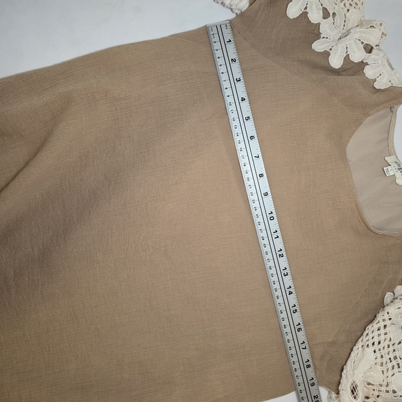 UMGEE USA Tan Crochet Dress - Picture 7 of 11